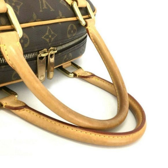 Auth Louis Vuitton Monogram Manhattan PM Hand Bag - Picture 6 of 12